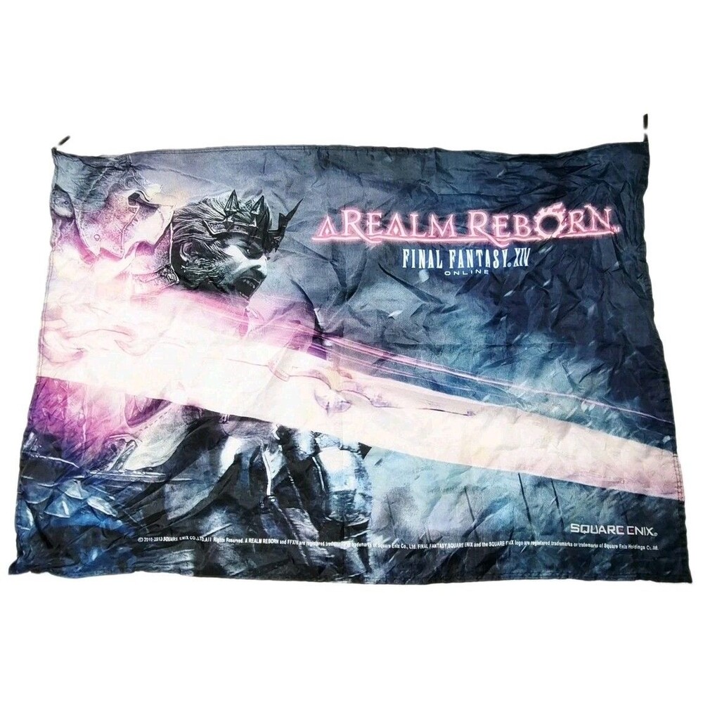 Final Fantasy XIV A Realm Reborn Fabric Poster Wall Banner FFXIV Square Enix Euc